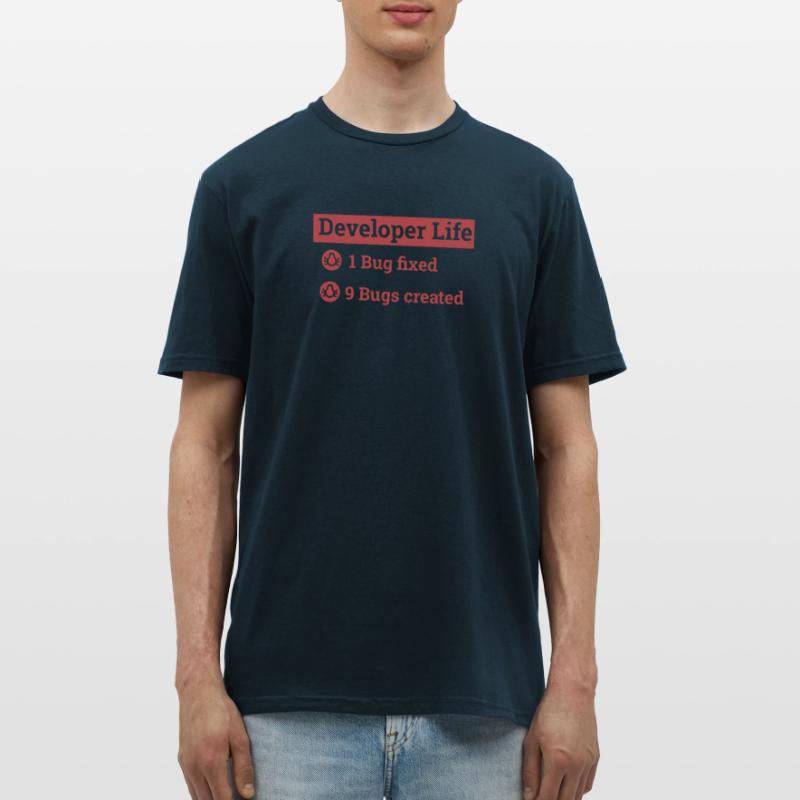 "Developer life" | Programmer, Programmierer Männer T-Shirt