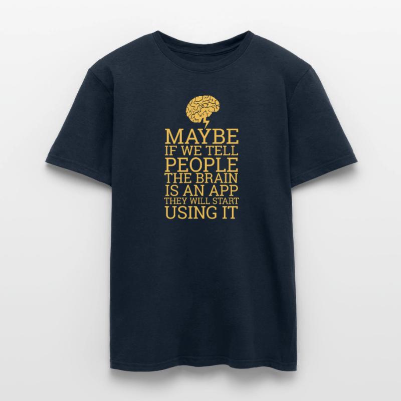 "Brain App" | Computer, Informatik, Programming Männer T-Shirt