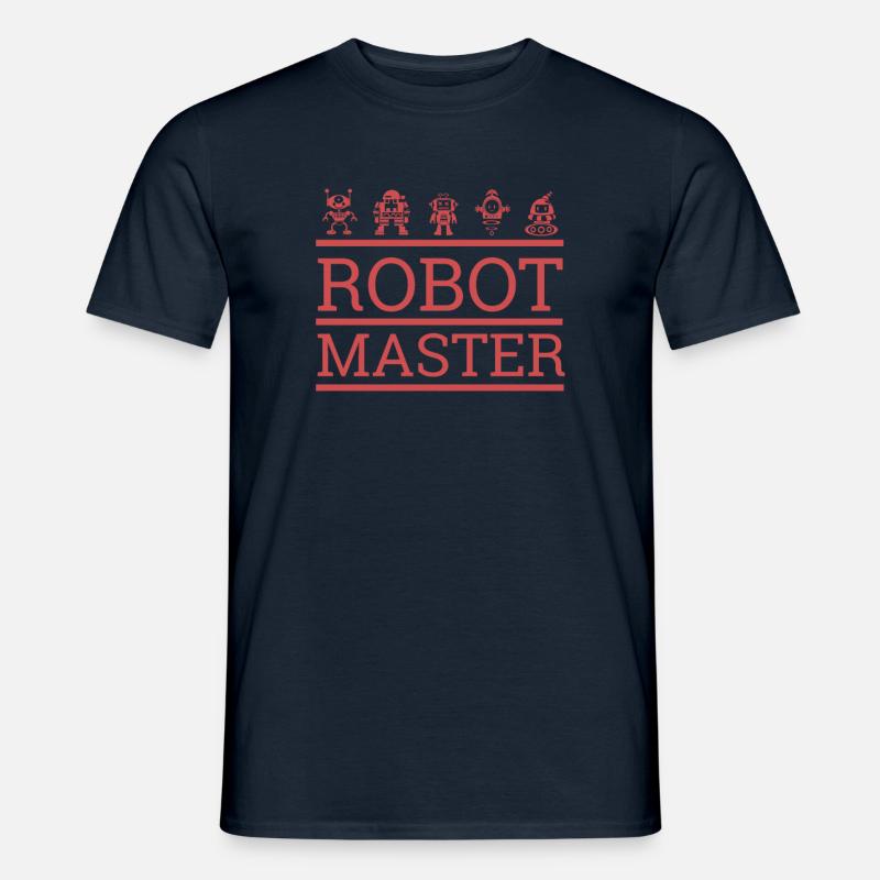 Robot Master | Robot - T-shirt homme - marine