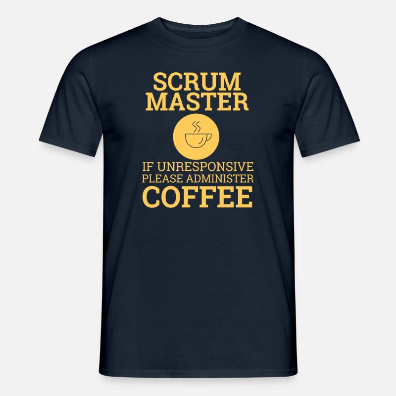 "Scrum Master" | Scrum Master - Männer T-Shirt - Navy
