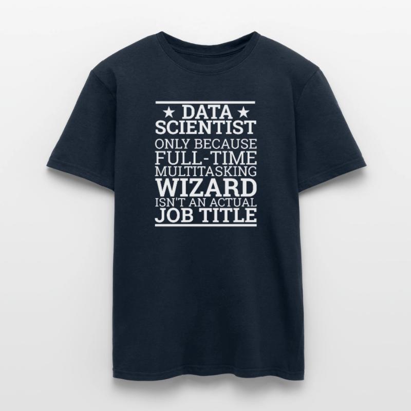"Data Wizard" | Data Scientist Men's T-Shirt