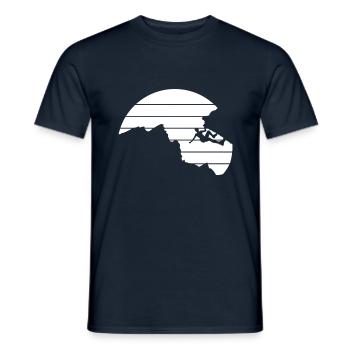 Climbing - T-shirt homme - marine - Devant - AI Model Male 178 light (178cm)