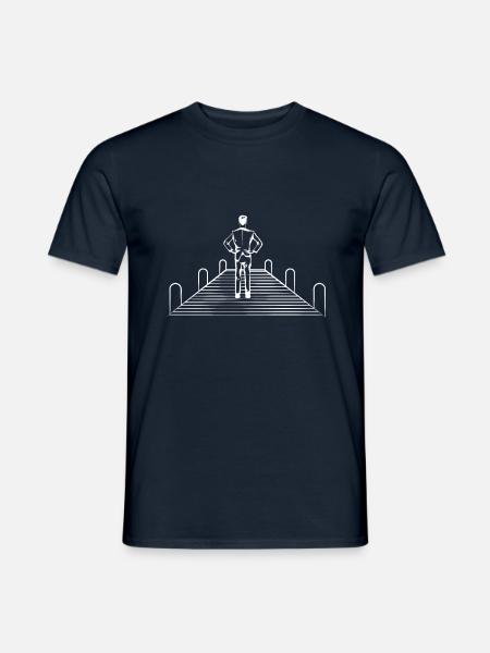 Business - Männer T-Shirt - Navy