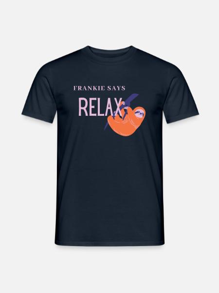 Frankiesays - T-shirt homme - marine