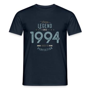 1994 Born in 1994 Birthday - Men's T-Shirt - navy - Front - AI Model Male 178 light (178cm)