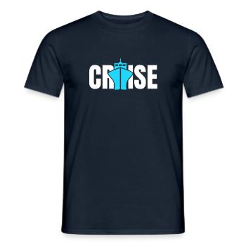 Cruise VacationEr Cruise Vacation - Men's T-Shirt - navy - Front - AI Model Male 178 light (178cm)