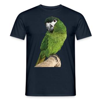 Le noble ara - T-shirt homme - marine - Devant - AI Model Male 178 light (178cm)