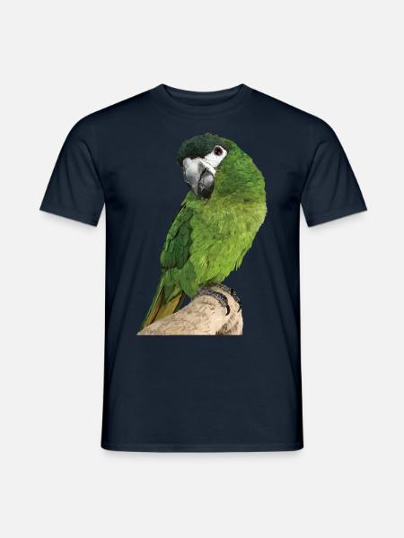The Noble Macaw - Men's T-Shirt - navy
