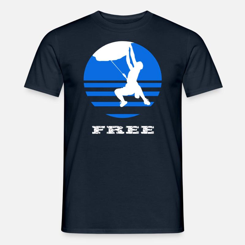 Climbing - Männer T-Shirt - Navy