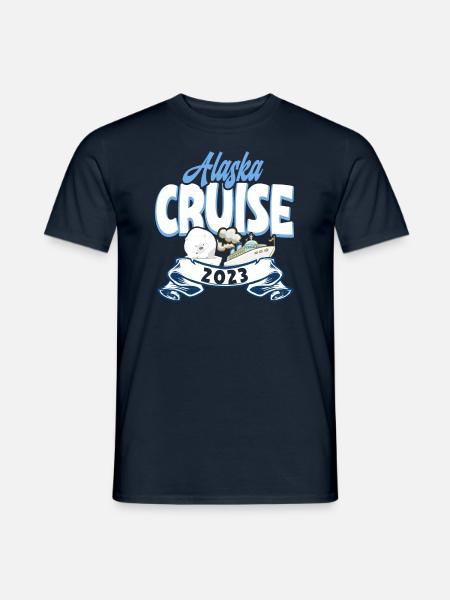 Cruise Travelers Alaska Cruise - Men's T-Shirt - navy