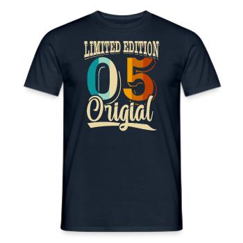 20th Anniversary 2005 Limited Edition 20 Years - Men's T-Shirt - navy - Front - AI Model Male 178 light (178cm)