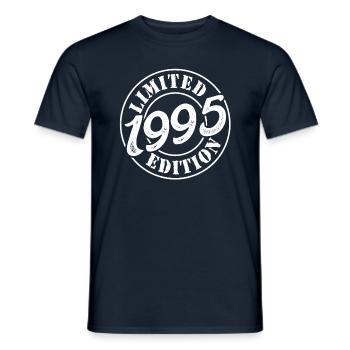 30. Geburtstag 1995 Limited Edition 30 Jahre - Männer T-Shirt - Navy - Vorne - AI Model Male 178 light (178cm)