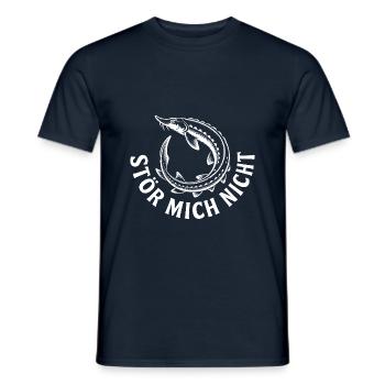 Stör angeln Sportfischen Stör mich nicht - Männer T-Shirt - Navy - Vorne - AI Model Male 178 light (178cm)