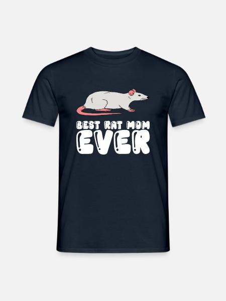 Best Rat Mother Ever - Men's T-Shirt - navy