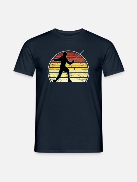 Fencing Fencing Sport Fencing - Men's T-Shirt - navy