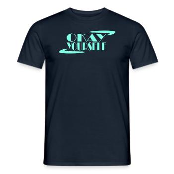 D’accord vous-même - T-shirt homme - marine - Devant - AI Model Male 178 light (178cm)