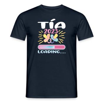 Tía 2023 - Männer T-Shirt - Navy - Vorne - AI Model Male 178 light (178cm)