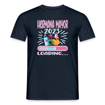 Hermana Mayor 2023 - Männer T-Shirt - Navy - Vorne - AI Model Male 178 light (178cm)