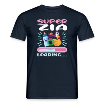 Super Zia 2023 Loading.... - Männer T-Shirt - Navy - Vorne - AI Model Male 178 light (178cm)