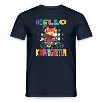Kindergarten Child Kindergarten Gift - Men's T-Shirt - navy - Front - AI Model Male 178 light (178cm)