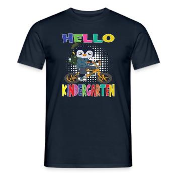 Kindergarten Child Kindergarten Gift - Men's T-Shirt - navy - Front - AI Model Male 178 light (178cm)
