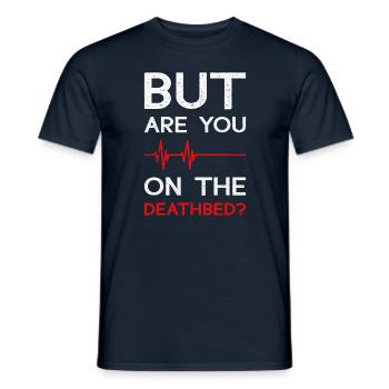 Lustige Krankenschwester Geschenke - Männer T-Shirt - Navy - Vorne - AI Model Male 178 light (178cm)