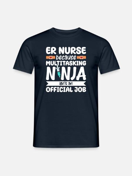 Funny Nurse Gifts - Men's T-Shirt - navy