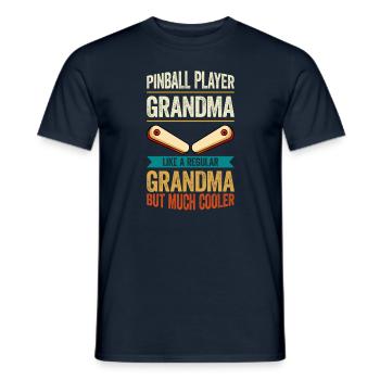 Pinball Machine Pinball Machine - Men's T-Shirt - navy - Front - AI Model Male 178 light (178cm)