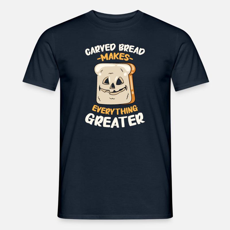 Bäcker Halloween Geschenke Konditor - Männer T-Shirt - Navy