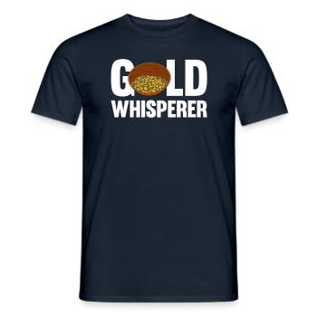 Orpaillage Recherche d’or - T-shirt homme - marine - Devant - AI Model Male 178 light (178cm)