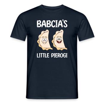 Pierogi Recipe Polish Pierogi - Men's T-Shirt - navy - Front - AI Model Male 178 light (178cm)