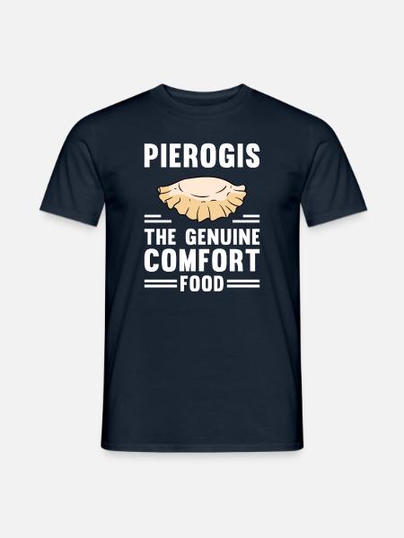 Pierogi Recipe Polish Pierogi - Men's T-Shirt - navy