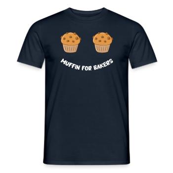 Baking Bread Bakery Bakery Bread Making - Men's T-Shirt - navy - Front - AI Model Male 178 light (178cm)