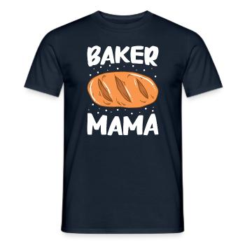Baking Bread Bakery Bakery Bread Making - Men's T-Shirt - navy - Front - AI Model Male 178 light (178cm)
