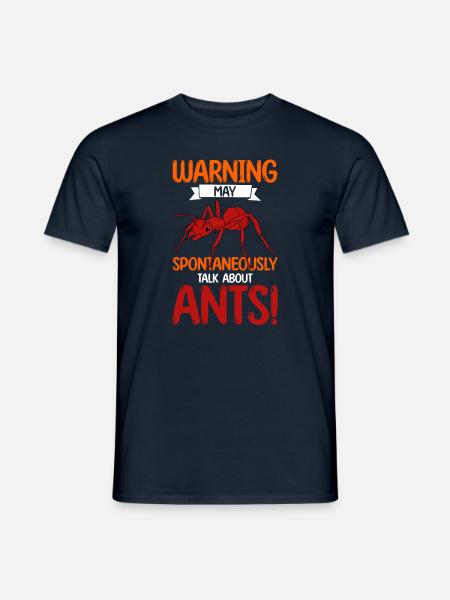 Antkeeping Ant Breeding Ants - Men's T-Shirt - navy