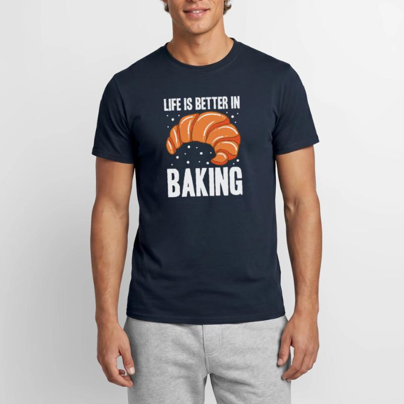 Baking Bread Bakery Bakery Bread Making Men's T-Shirt