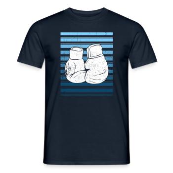 Kickboxen Kickboxer Kickboxing - Men's T-Shirt - navy - Front - AI Model Male 178 light (178cm)