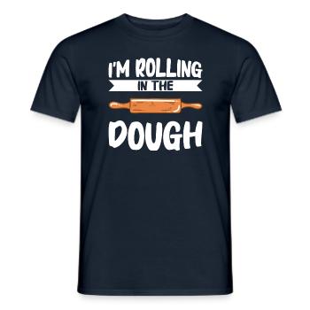 Baking Bread Bakery Bakery Bread Making - Men's T-Shirt - navy - Front - AI Model Male 178 light (178cm)