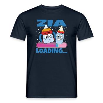 Zia 2024 Loading Tante 2024 - Männer T-Shirt - Navy - Vorne - AI Model Male 178 light (178cm)