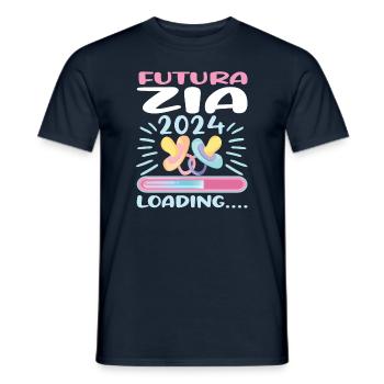 Zia 2024 Loading Tante 2024 - Männer T-Shirt - Navy - Vorne - AI Model Male 178 light (178cm)