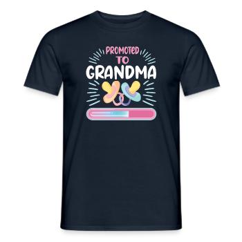 Granny 2024 Granny-to-be 2024 Loading - Men's T-Shirt - navy - Front - AI Model Male 178 light (178cm)