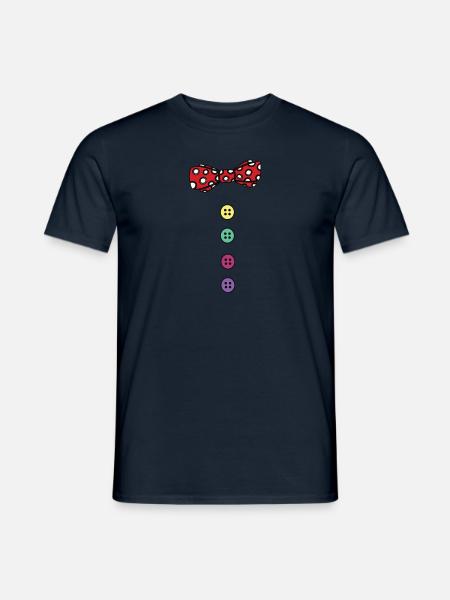 Karneval Kostüm Fasching Fastnacht - Männer T-Shirt - Navy