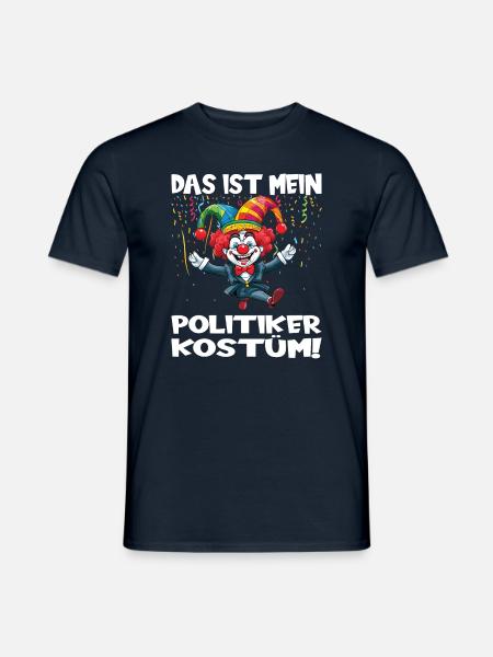 Karneval Kostüm Fasching Fastnacht - Männer T-Shirt - Navy