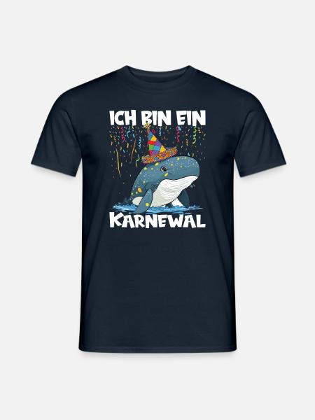 Karneval Kostüm Fasching Fastnacht - Männer T-Shirt - Navy
