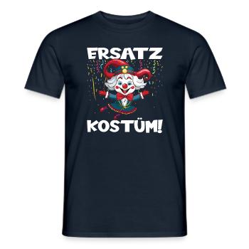 Karneval Kostüm Fasching Fastnacht - Männer T-Shirt - Navy - Vorne - AI Model Male 178 light (178cm)