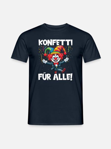 Karneval Kostüm Fasching Fastnacht - T-shirt herr - marinblå