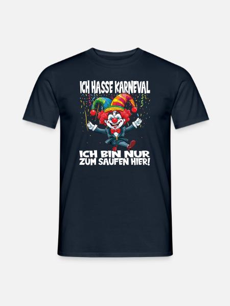 Carnaval Kostuum Carnaval Carnaval - Heren T-shirt - navy