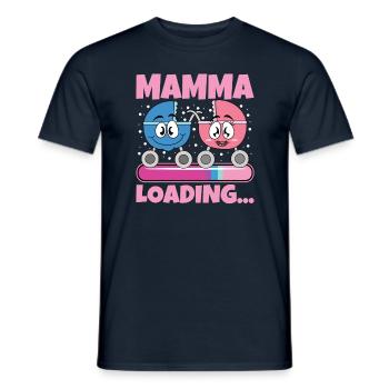 Super Mamma 2024 Loading - Men's T-Shirt - navy - Front - AI Model Male 178 light (178cm)