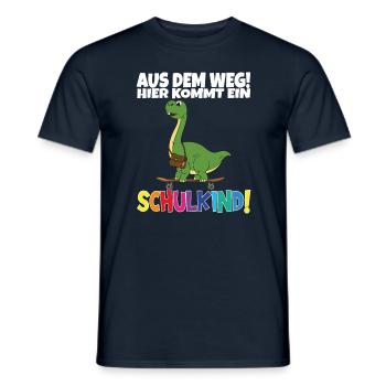 Schulkind 2024 Einschulung Schulanfang - Männer T-Shirt - Navy - Vorne - AI Model Male 178 light (178cm)