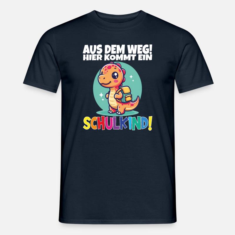 Écolier 2024 entrant à l'école - T-shirt homme - marine